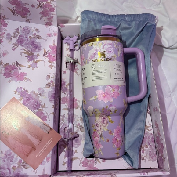 Stanley Other - Stanley X Love Shack Fancy 40oz tumbler 💜🩷